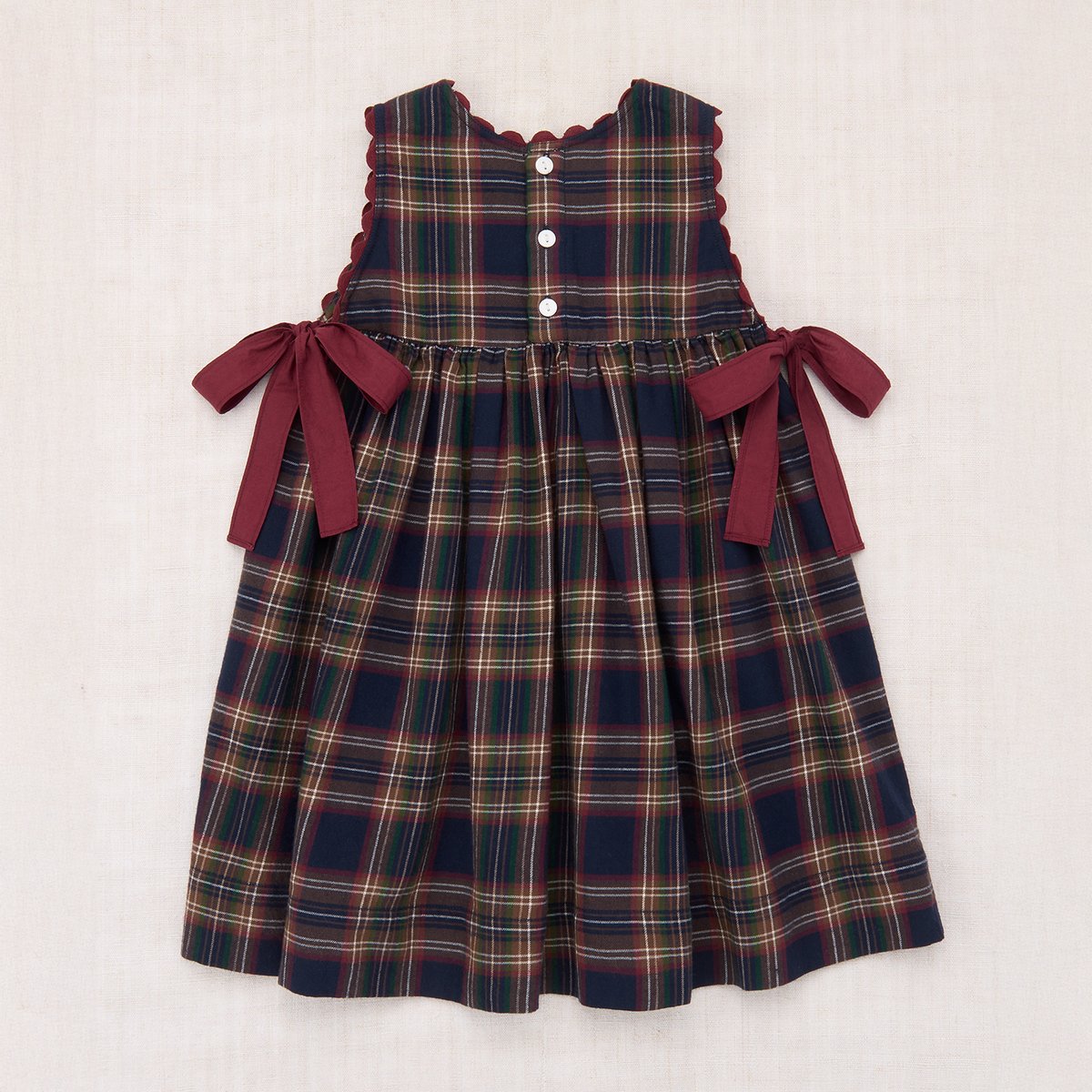 Misha & Puff Esme Dress ワンピース Misha & Puff / Esme Dress - Ink Plaid | hi heidi