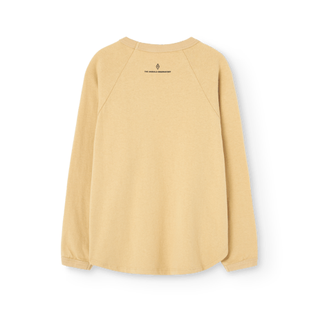 THE ANIMALS OBSERVATORY / ANEATER KID LONG SLEEVE T-SHIRT - Soft Brown