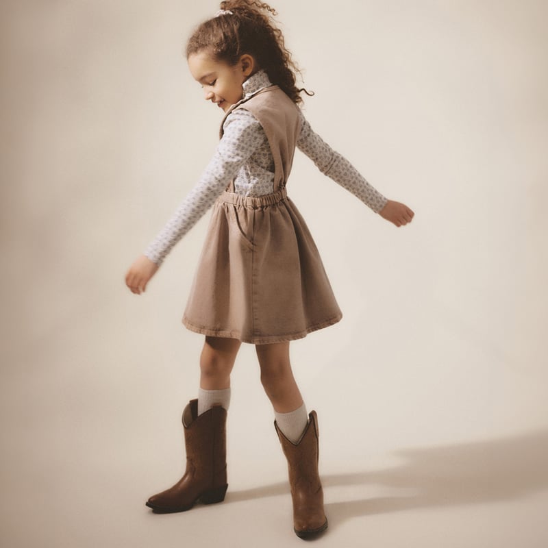 SOOR PLOOM / Tippi Pinafore - Pedra | hi heidi SOOR PLOOM / Tippi Pinafore - Pedra | hi heidi