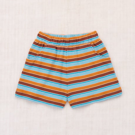 Misha & Puff / CYCLING SHORT - BRIGHT SKY AVENUE STRIPE
