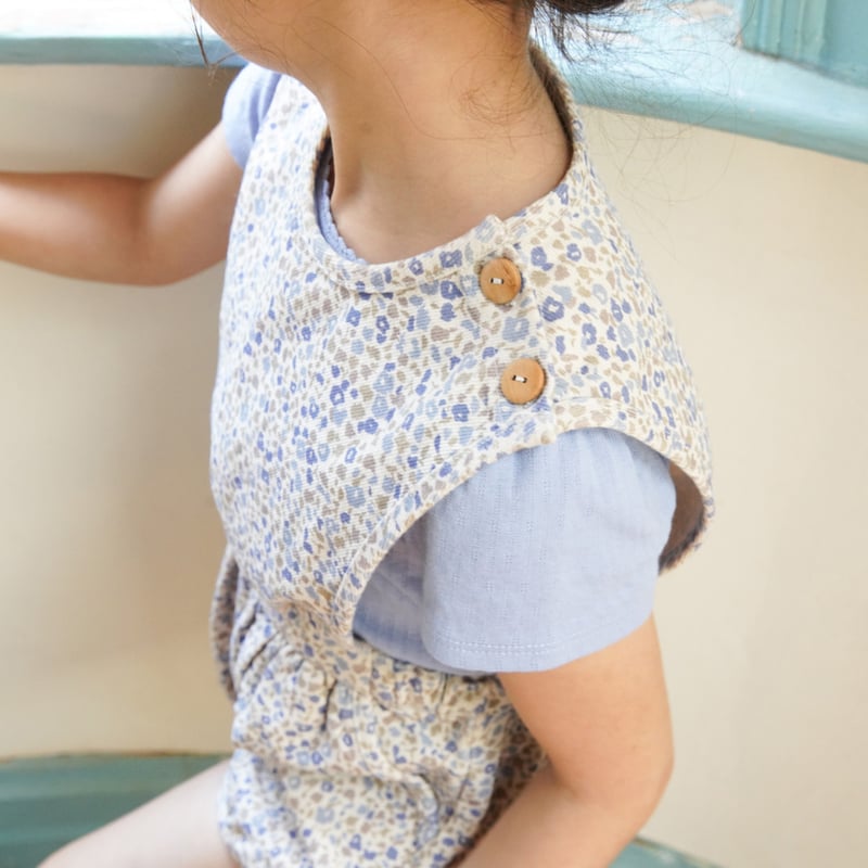 SOOR PLOOM / POUF TEE - Sky Pointelle | hi heidi SOOR PLOOM / POUF TEE - Sky Pointelle | hi heidi