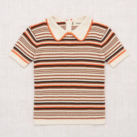 Misha & Puff / Stripe Joanne Top - Poppy