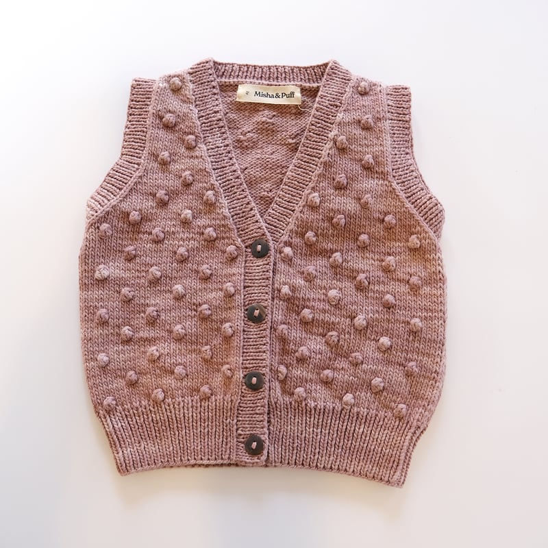 トップス masu popcorn vest 48 MASU(エムエーエスユー)のPOPCORN VESTの通販｜PALETTE art