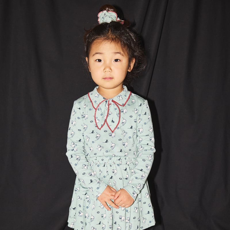 Misha & Puff 水色 スケポン100%ピマコットン Misha & Puff 水色 スケポン100%ピマコットン Misha & Puff 水色