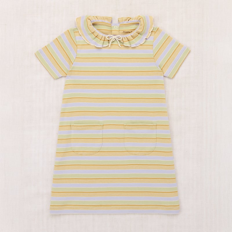 Misha & Puff / PATTIE DRESS - MIST AVENUE STRIP