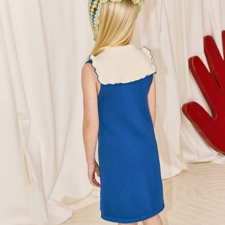 Misha & Puff / LUCILLE DRESS - BLUE RIBBON