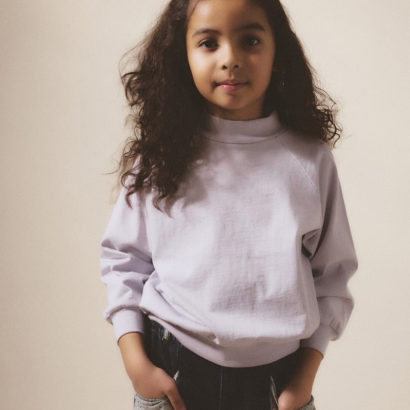 新品♡ SOOR PLOOM Raglan Mock tee ベルガモット ♡ 新品soor ploom Raglan Mock Tee 2y bergamot