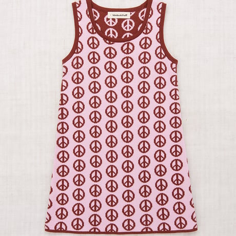 Misha & Puff / Prudence Dress - Pink Liliac Peace Jacquard