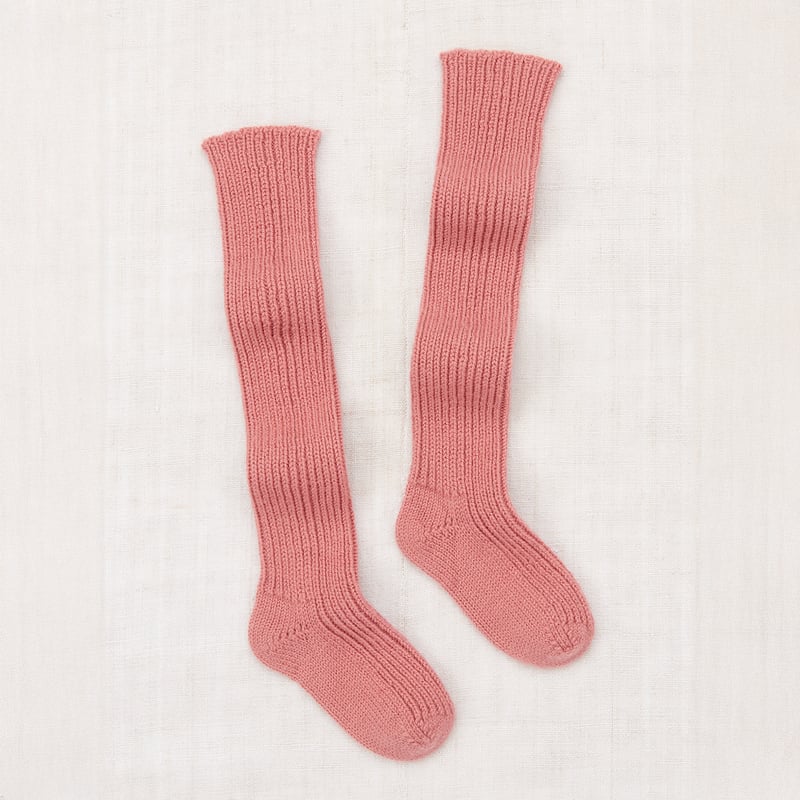 misha and puff 5Y ピンク MTO Misha & Puff / Over-Knee Sock - Rosewood | hi h