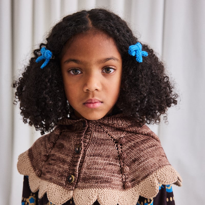 Misha & Puff / Goldie Bow Set - Cerulean | hi h