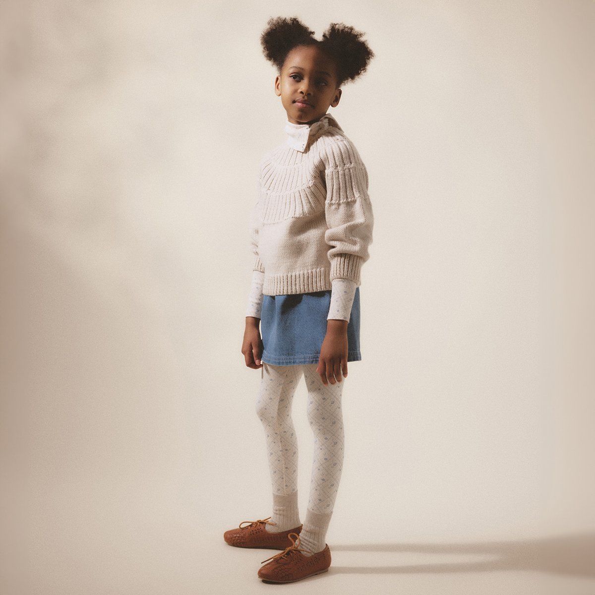 soor ploom Stretch Legging 8y SOOR PLOOM / Stretch Legging - Tea