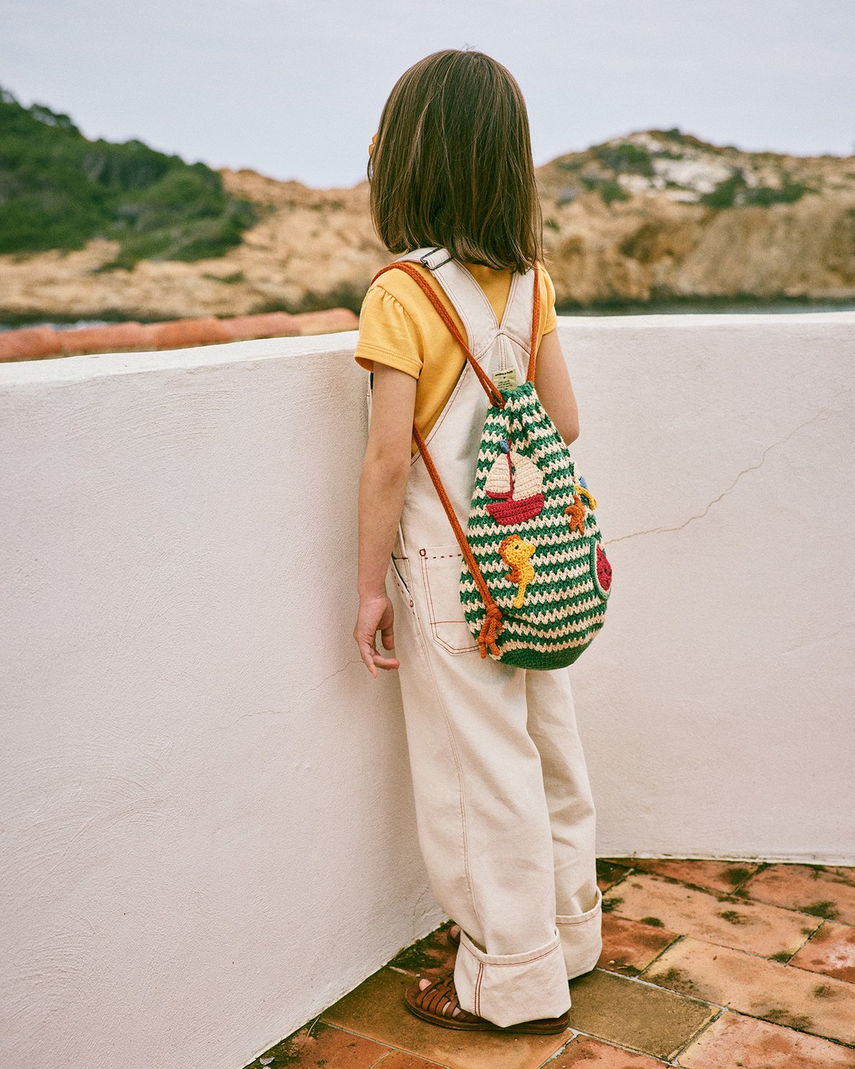 Misha & Puff / Seaside Drawstring Bag - Lawn |