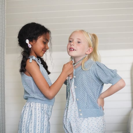 《予約販売》SOOR PLOOM / Mimi Cardigan - Azul