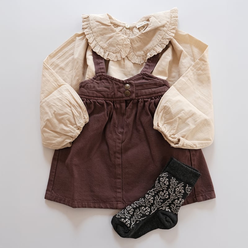 ワンピース SOOR PLOOM Minnie Pinafore Eco Wash 2y SOOR PLOOM Minnie Pinafore Eco Wash 2y