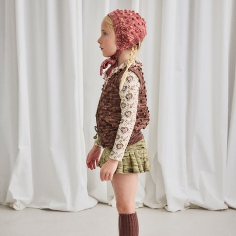Misha & Puff / Auggie Popcorn Vest - Affogato