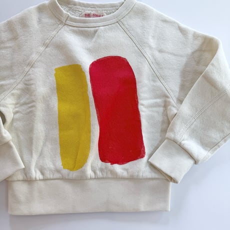 THE ANIMALS OBSERVATORY / SHARK KID SWEATSHIRT - Raw White