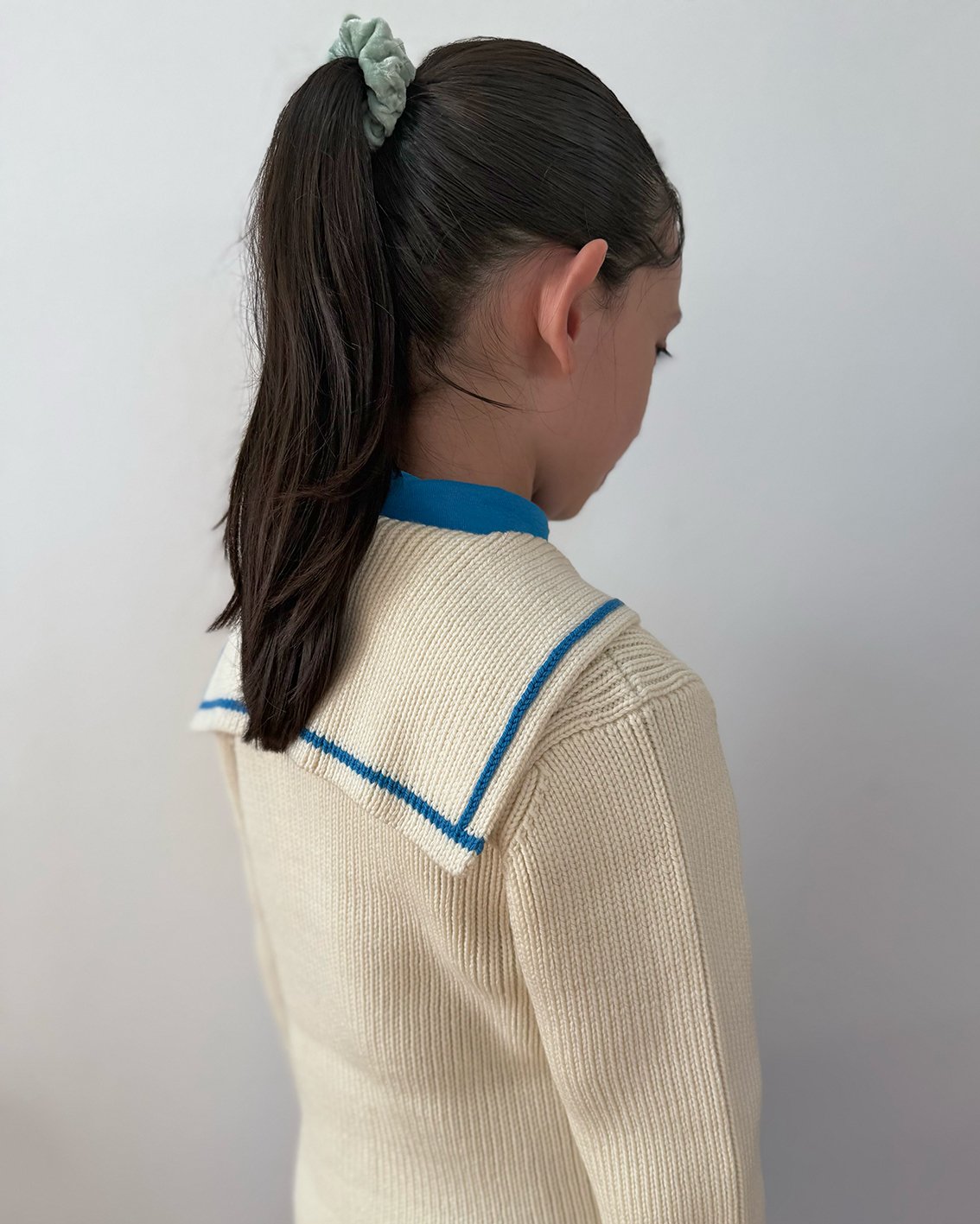 Misha & Puff / Sailor Rib Cardigan - Sugar | hi