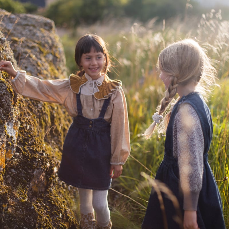 ワンピース soor ploom Eloise Pinafore Sequoia Eloise Pinafore | Sequoia - Pinafore TAYLOR + MAX