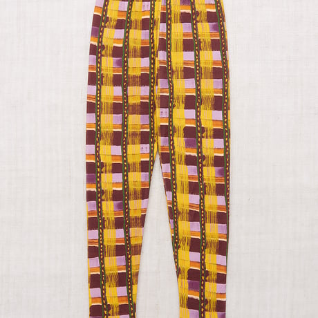 Misha & Puff / Legging - Plum Watercolor Plaid