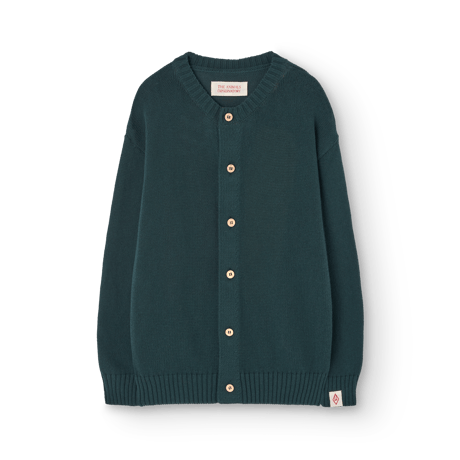 THE ANIMALS OBSERVATORY / TOUCAN KID CARDIGAN - Deep Green