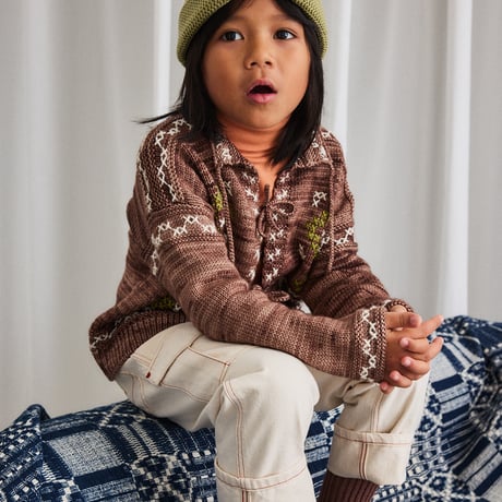 Misha & Puff / Garter Hat - Linden