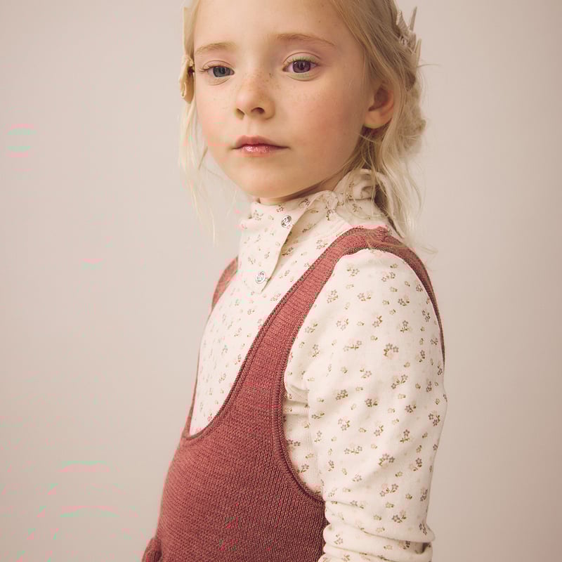 SOOR PLOOM / SNAP TURTLENECK - CALICO PRINT PTL