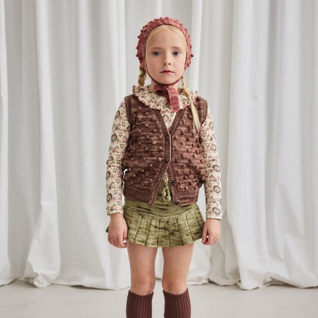 Misha & Puff / Auggie Popcorn Vest - Affogato