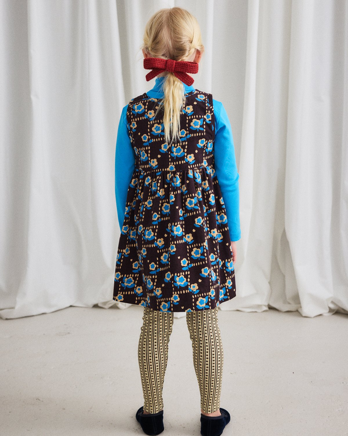 Misha & Puff / Jumbo Goldie Bow - Garnet | hi h