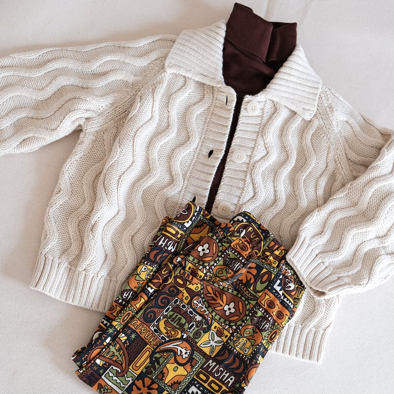 misha&puff 3y fig タートルネック