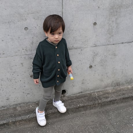 THE ANIMALS OBSERVATORY / TOUCAN KID CARDIGAN - Deep Green