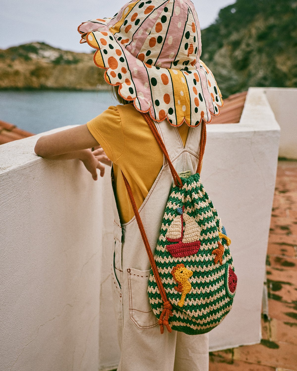 Misha & Puff / Seaside Drawstring Bag - Lawn |