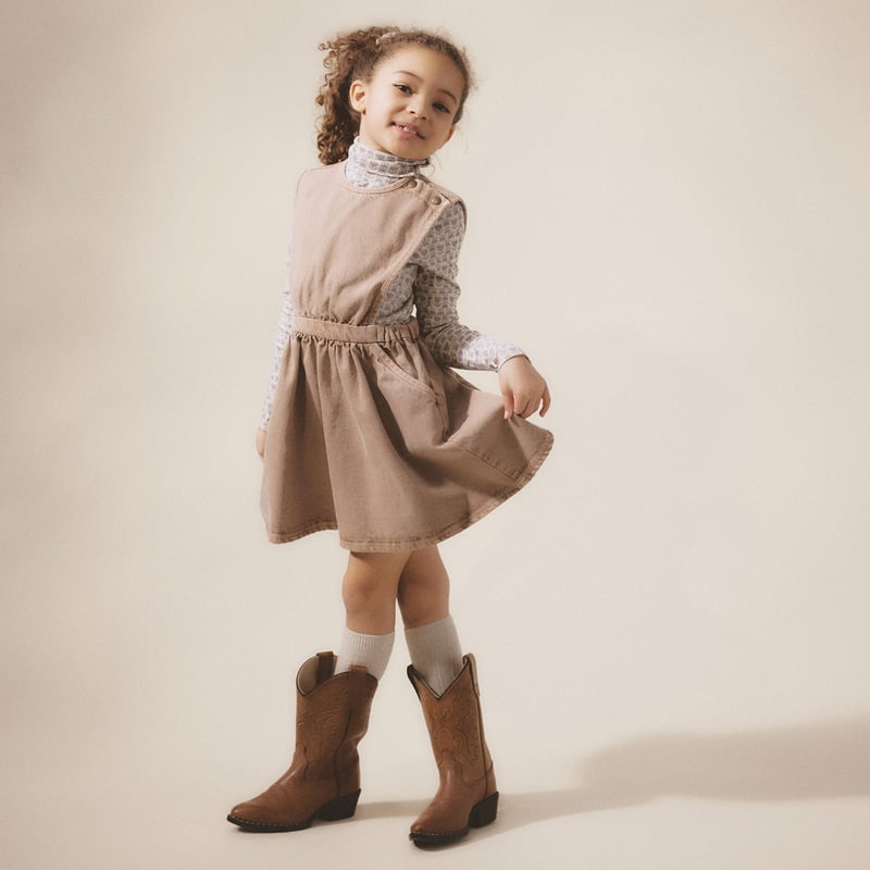 SOOR PLOOM / Tippi Pinafore - Pedra | hi heidi SOOR PLOOM / Tippi Pinafore - Pedra | hi heidi