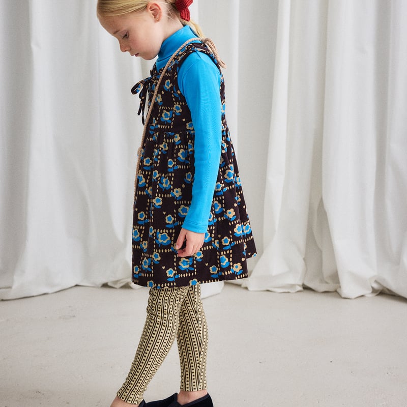 Misha & Puff / Corduroy Agatha Dress - Raisin W