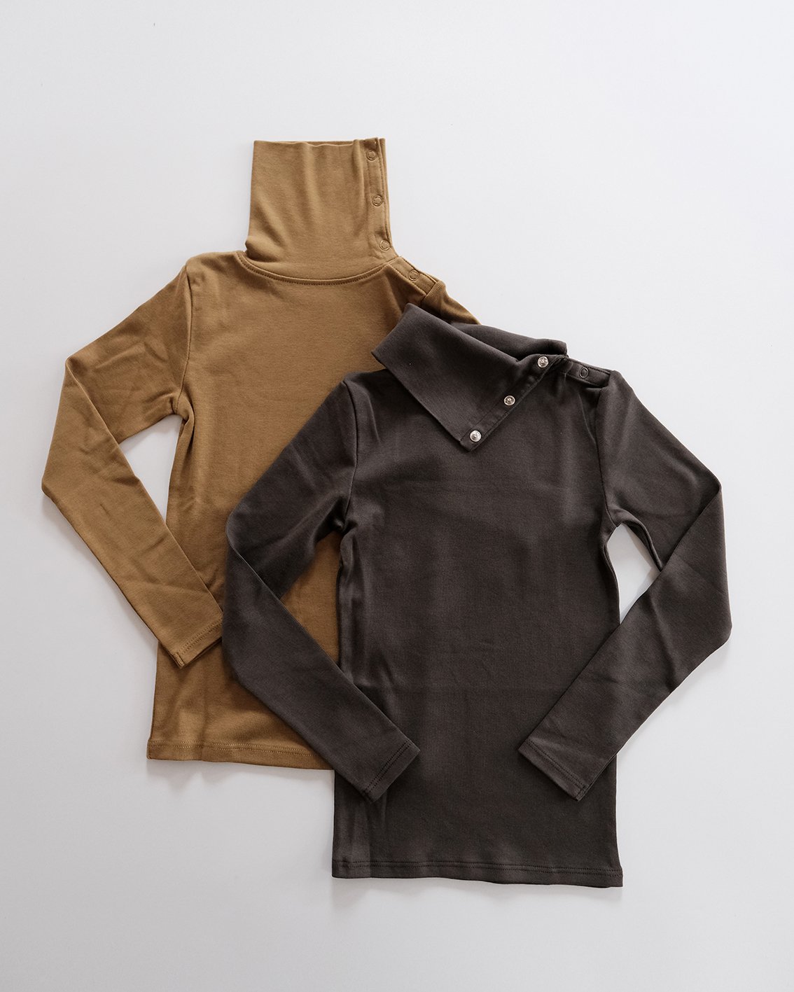 SOOR PLOOM / SNAP TURTLENECK - SHALE | hi heidi