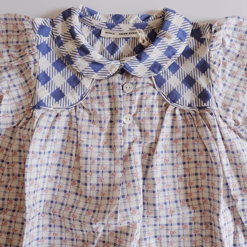 soor ploom ハニカム柄ドレス　4y soor ploom ハニカム柄ドレス 4y soor ploom ハニカム柄ドレス 4y