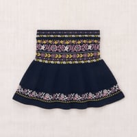 Misha & Puff / Fiona Skirt - Ink Eyelet Ribbon