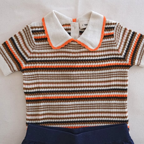 Misha & Puff / Stripe Joanne Top - Poppy