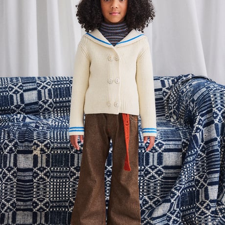 Misha & Puff / Sailor Rib Cardigan - Sugar