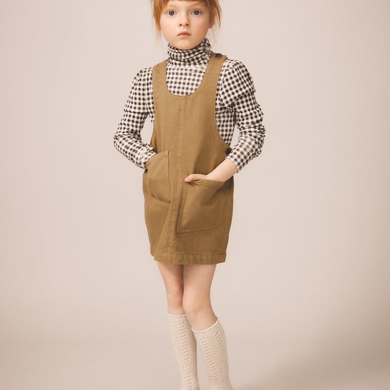 SOOR PLOOM / DELIA PINAFORE - BRUSH | hi heidi
