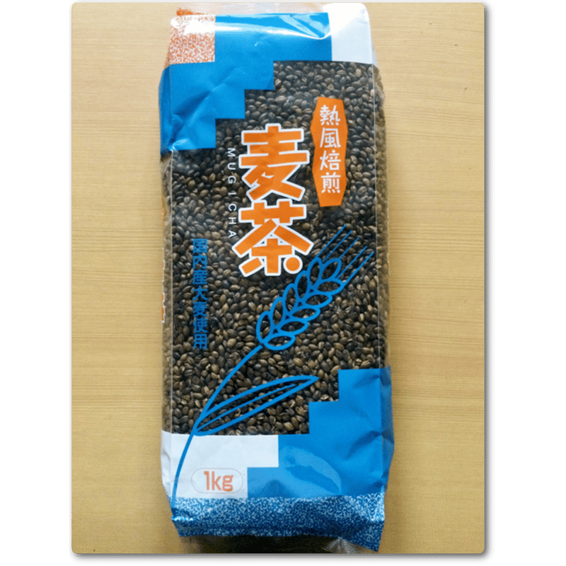 麦茶1㎏入り（九州産大麦使用） | 田中茶舗STORE