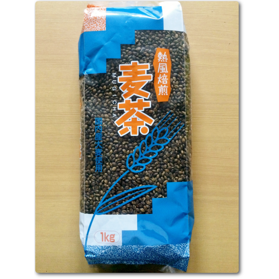 麦茶1㎏入り（九州産大麦使用） | 田中茶舗STORE