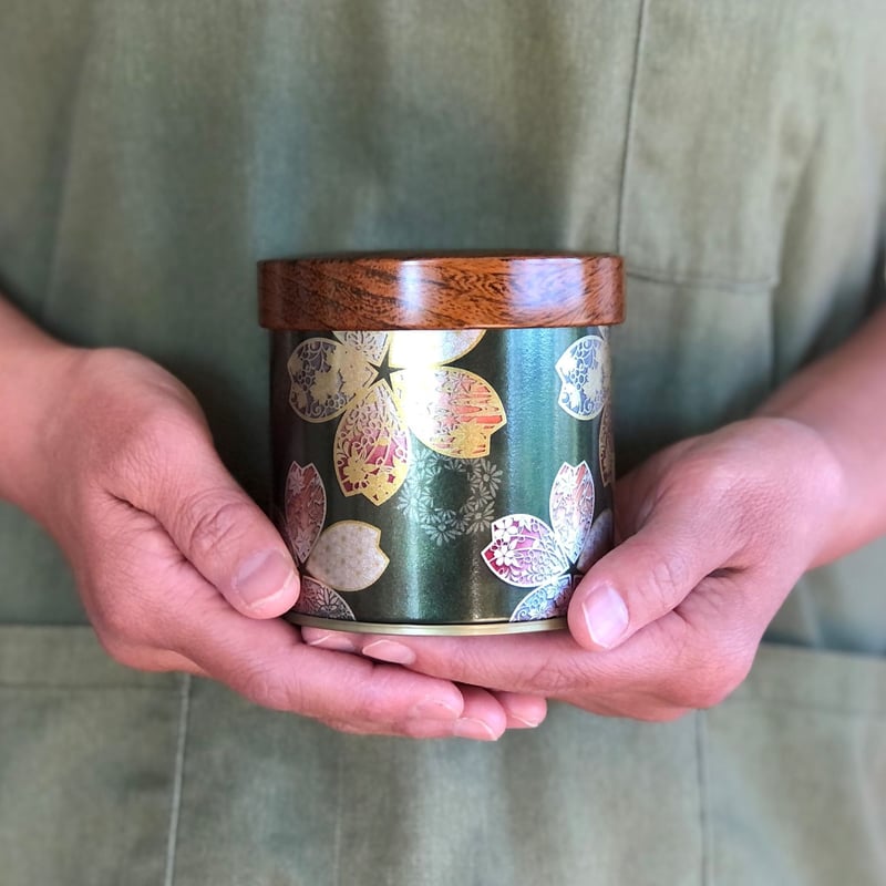 茶缶150グラム用【キャニスター沙羅】 | 田中茶舗STORE