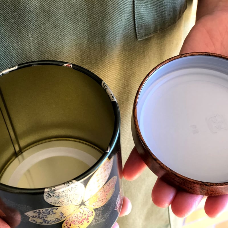 茶缶150グラム用【キャニスター沙羅】 | 田中茶舗STORE