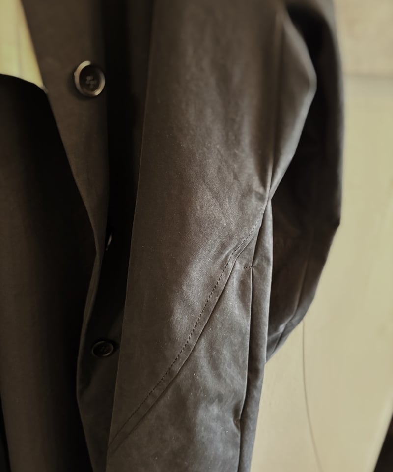 予約販売】薄っすら玉虫色ロングコート | take off［オフィシャルストア］