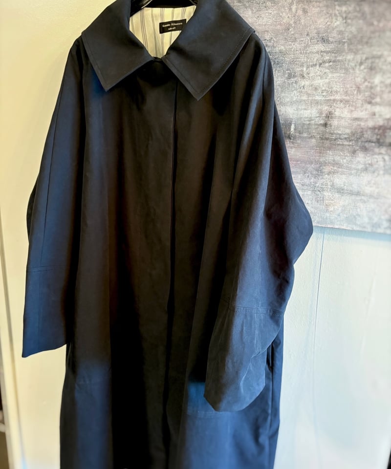 予約販売】薄っすら玉虫色ロングコート | take off［オフィシャルストア］