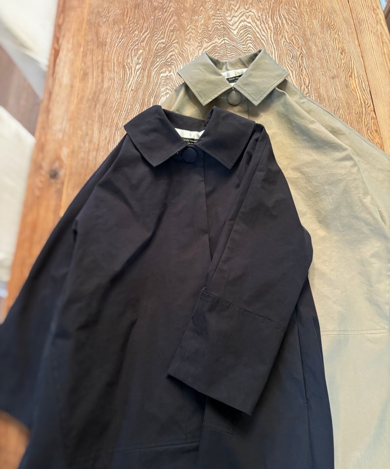 予約販売】薄っすら玉虫色ロングコート | take off［オフィシャルストア］