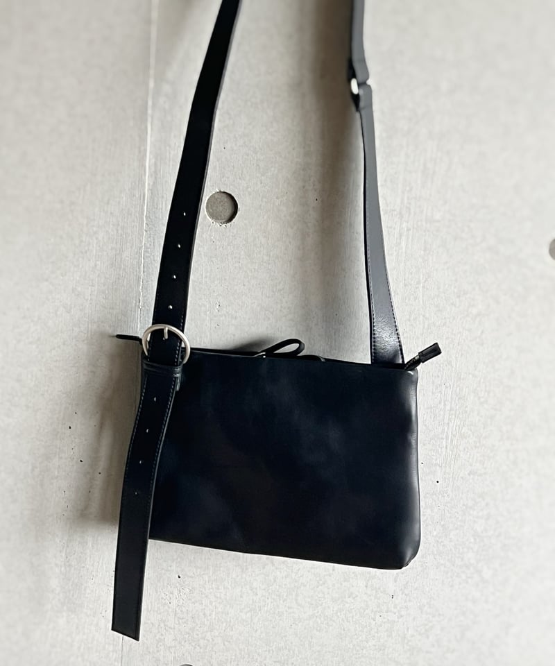 最終在庫】Nanamegake-Bag(mini/black) | take off［オフィ