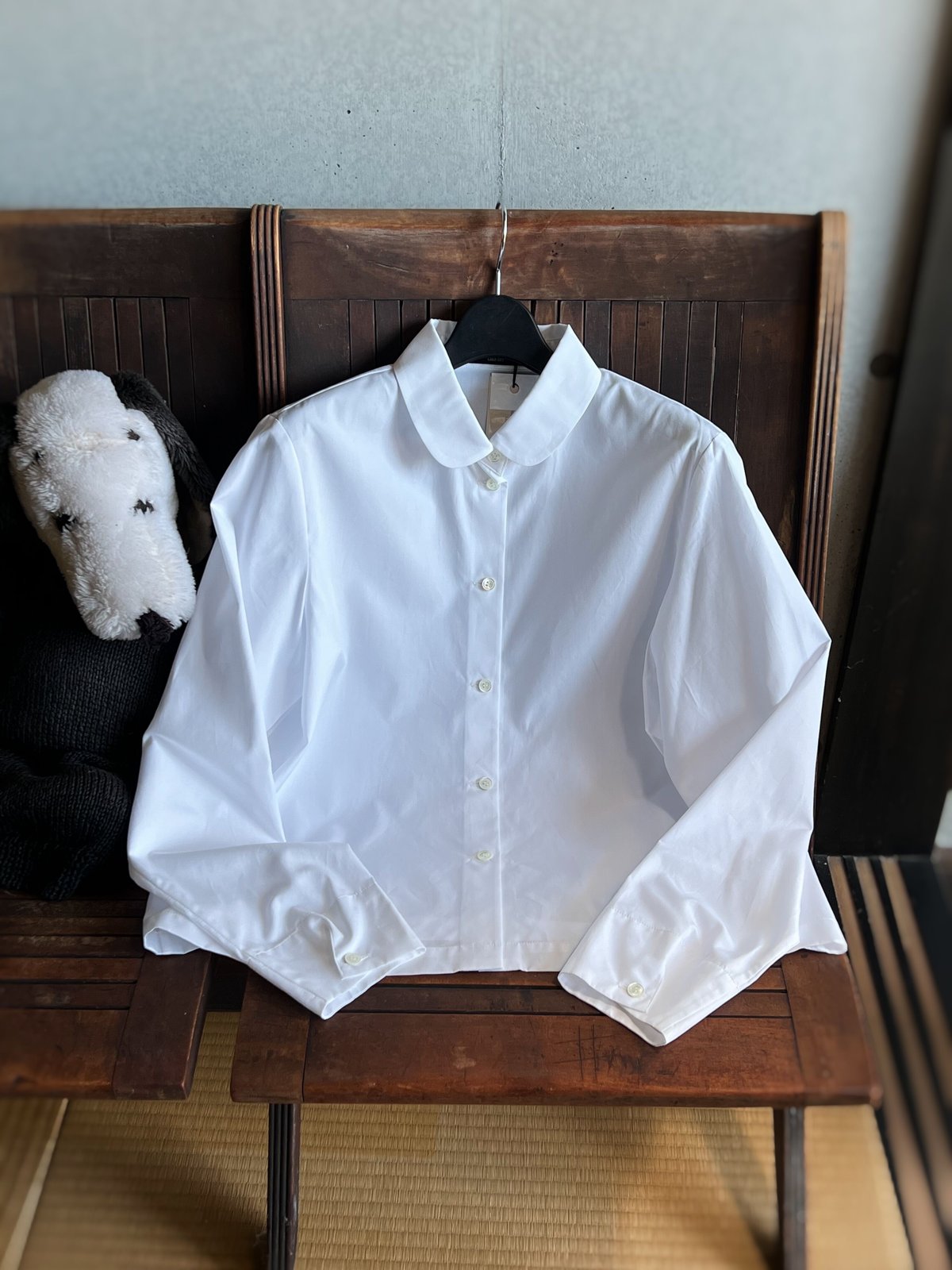 再入荷】コットンブロードブラウス（no.207） | take off