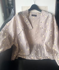【collection】キュプラ × takeoff dots embroidery_羽織りもの
