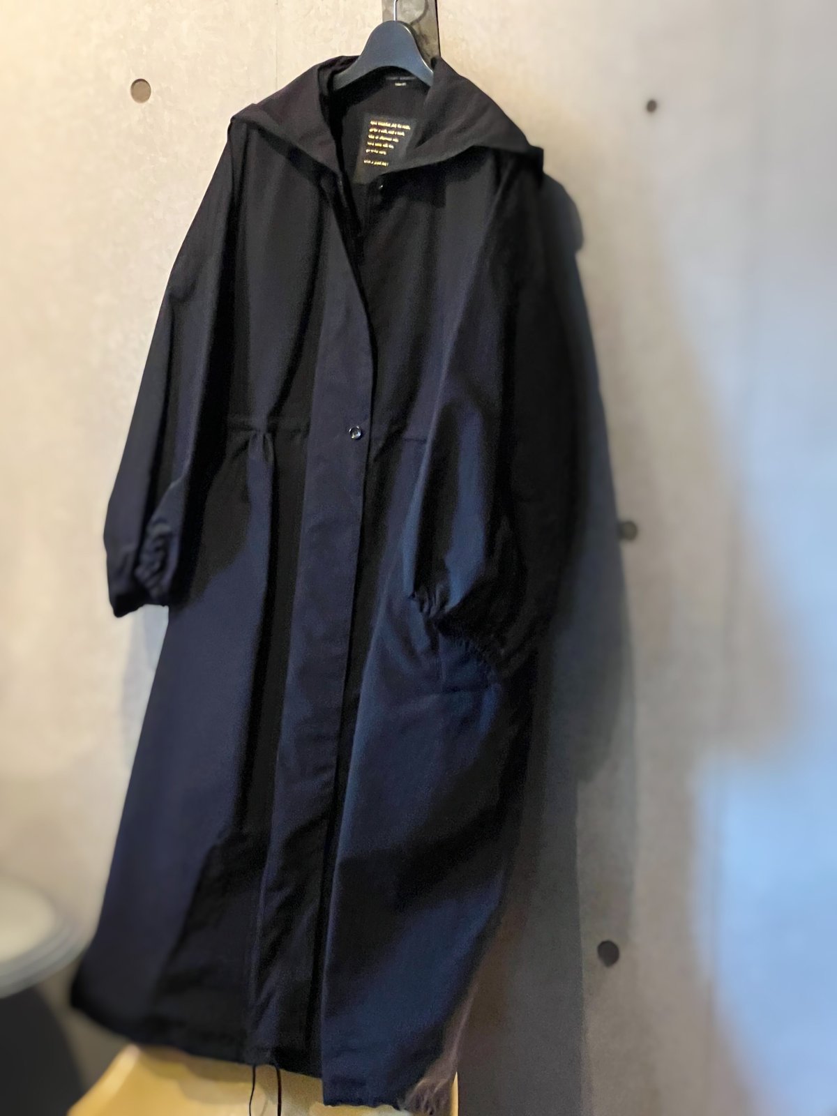 HYKE BIOTOP TASLAN TWILL SHELL COAT EX